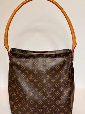 Authentic Louis Vuitton Looping GM Monogram Shoulder Bag – Excellent Condition